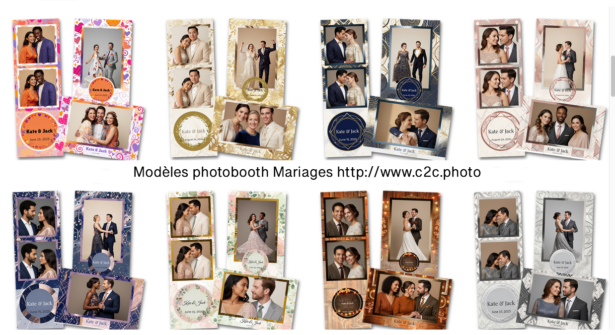 Modèles photobooth mariages Alsace 17